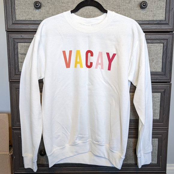 Vacay Crew Neck Sweatshirt - Picture 1 of 1